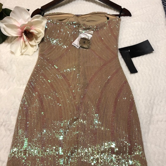 Bebé Dress Sweetheart Embellished Dress - Picture 4 of 7